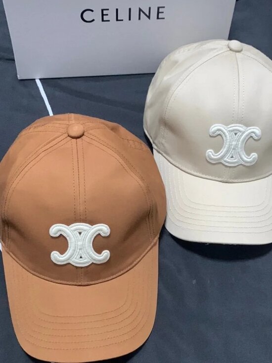 Celine Tan and Cream Caps main image 4